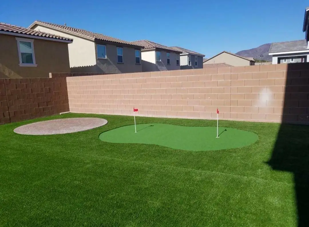 Landscape renovation with decorative outdoor finishes