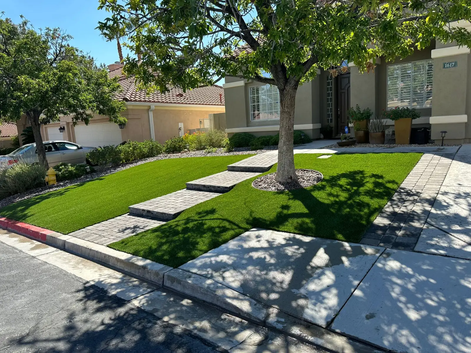 Irrigation system and garden care project in the Las Vegas area