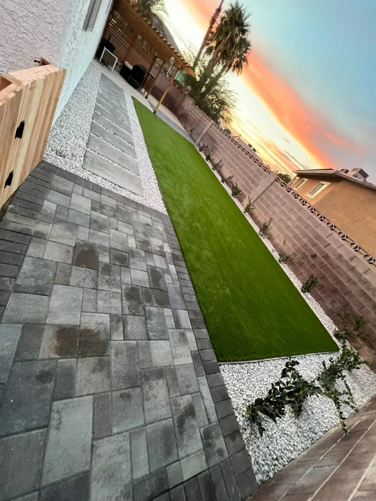 Complete landscaping project for a home or business in Nevada