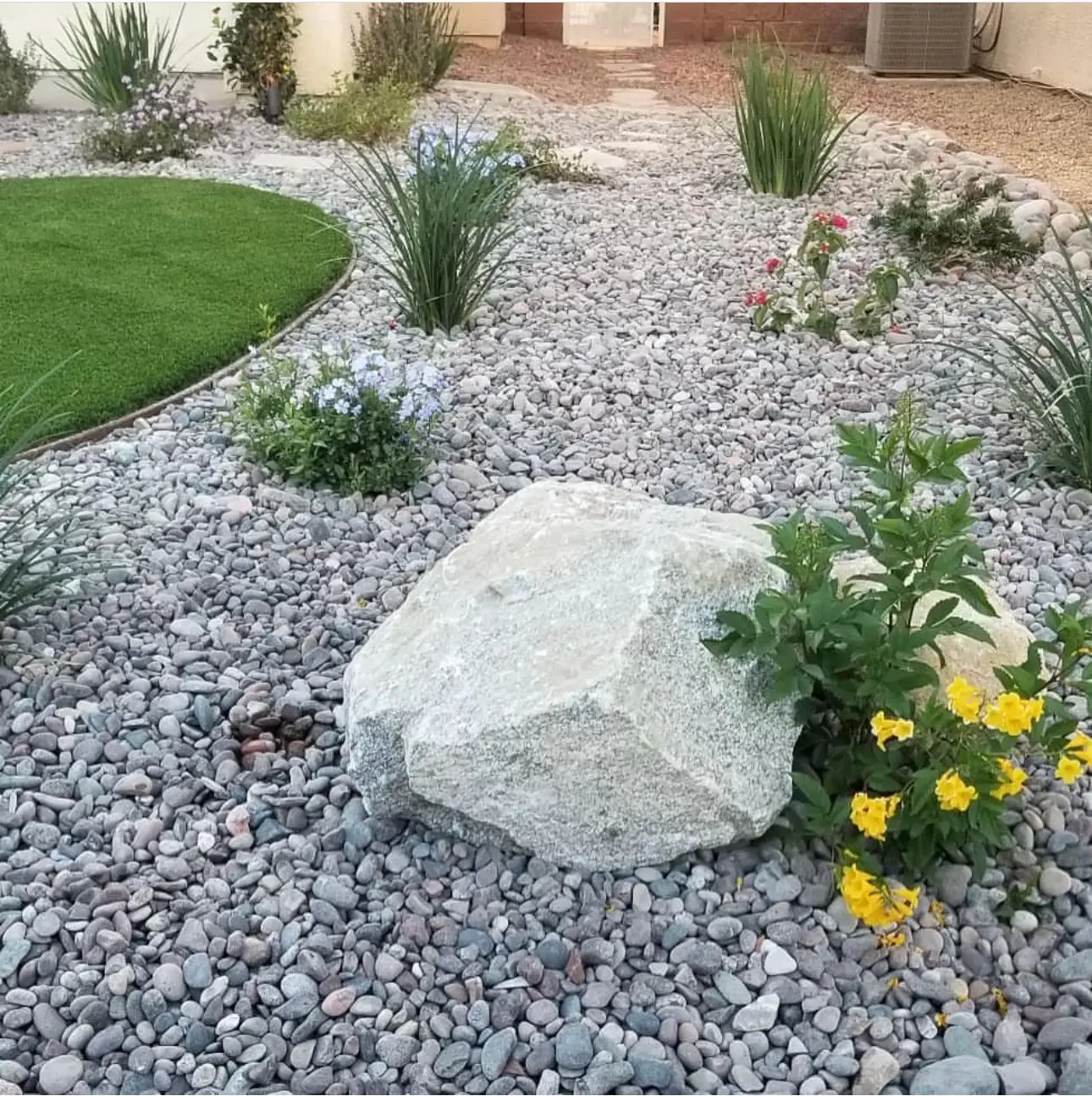 Garden maintenance and outdoor cleanup project in the Las Vegas area