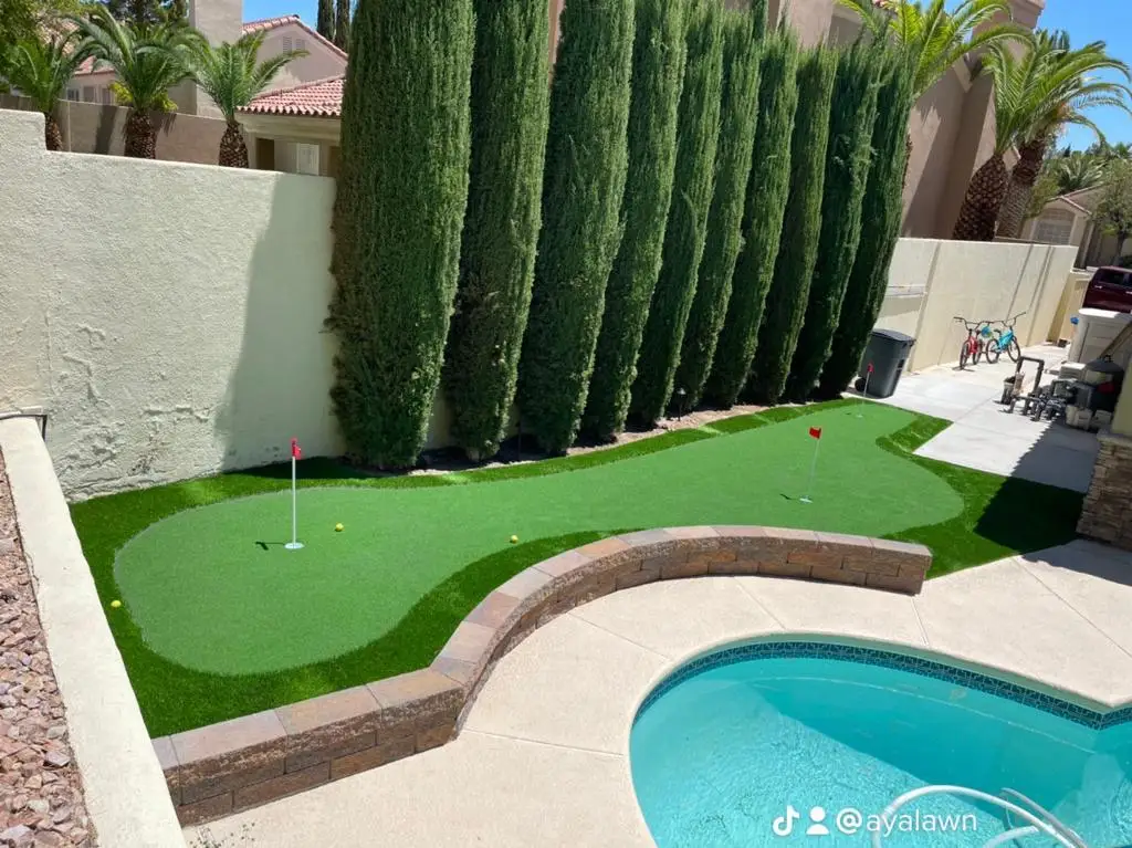 Irrigation and landscape improvement project in Clark County Nevada