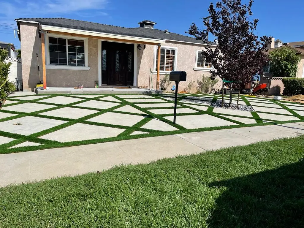 Residential yard landscaping service in Las Vegas Nevada