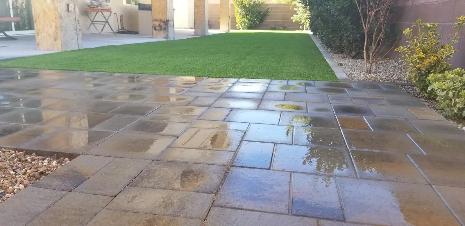 Commercial landscape maintenance and curb appeal improvement